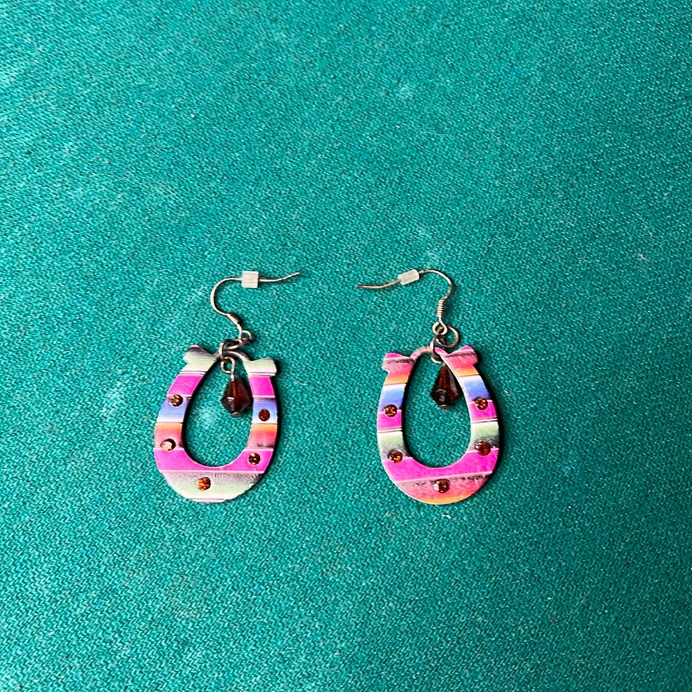 Horseshoe earrings